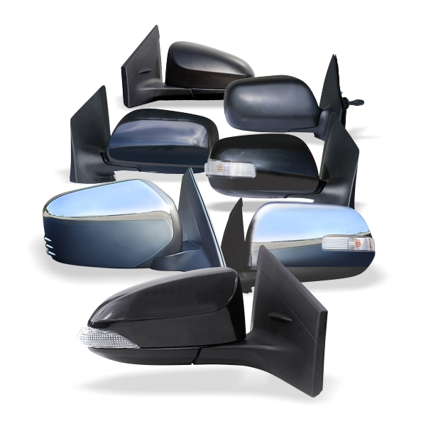 สินค้าใหม่พร้อมจำหน่าย: กระจกมองข้าง 11 รุ่น [สำหรับรถพวงมาลัยขวา]